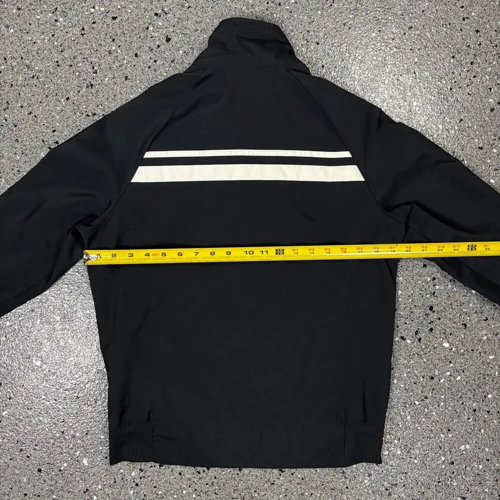 Vintage Y2k Nike Silver Tag Black 2pc Windbreaker Track Suit